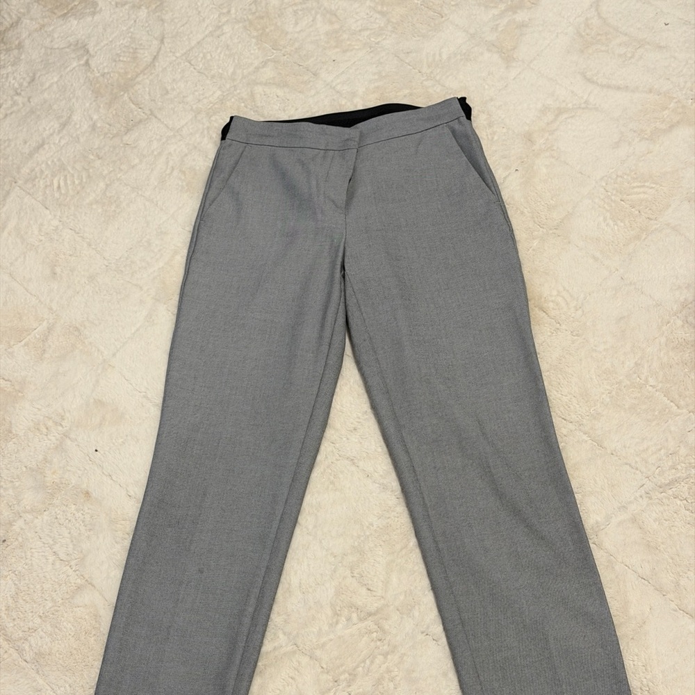 Zara Black and Gray Trousers